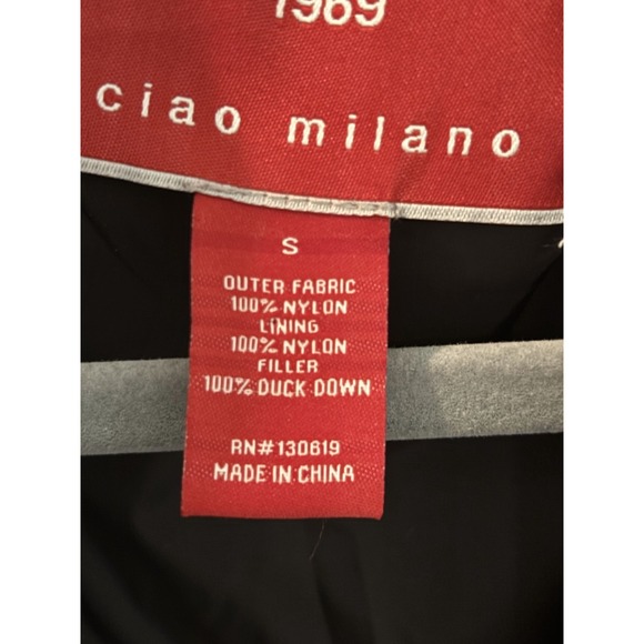 Ciao Milano Lia Puffer Jacket Camo Women's Small Camo Pattern Full Zipper - Picture 5 of 7